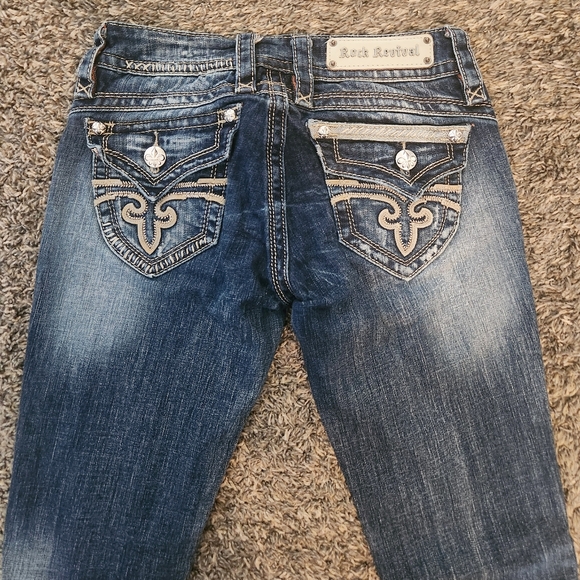 Rock Revival Jeans and Taylor Boyfriend Cropped Jean - Picture 3 of 7